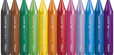 Maped Jumbo Wax Crayons Pack Of 12 Super Smart Stationers