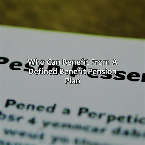 What Is A Defined Benefit Pension Plan? - Retire Gen Z