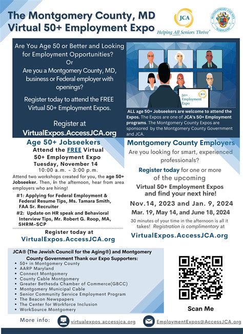 Nov 14 | Age 50+ Jobseekers - 18 Employers! Register today - Virtual 50