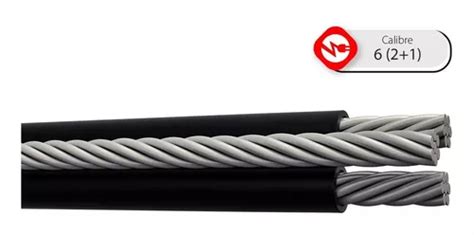 Cable Neutranel Aluminio 2 1 Calibre 6 100 M Viakon Envío gratis