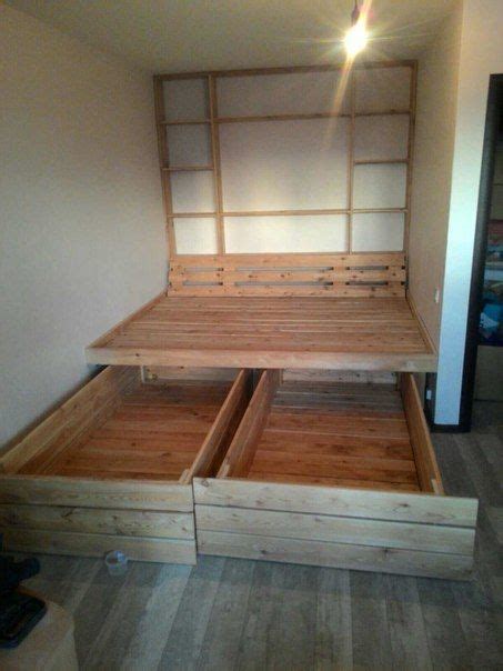 Storage Bed with Drawers