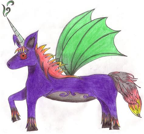 Demon Unicorn By Captain Candy On Deviantart