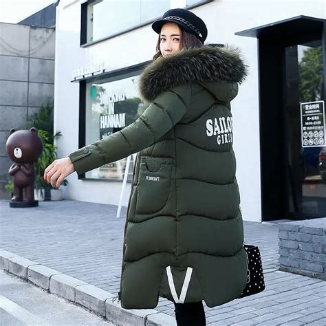 Buy 2017 Winter Jacket Women Elegant Lady Soft Large