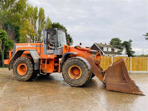 Hitachi Lx290e 4wd Loading Shovel No Foot Breaks