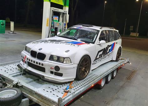 Bmw E36 With A S54 Inline Six Racing Around Tt Circuit Assen