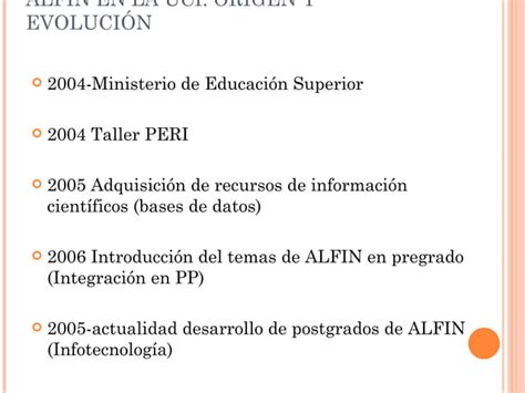 Alfabetizaci N Informacional En La Universidad De Las Ciencias