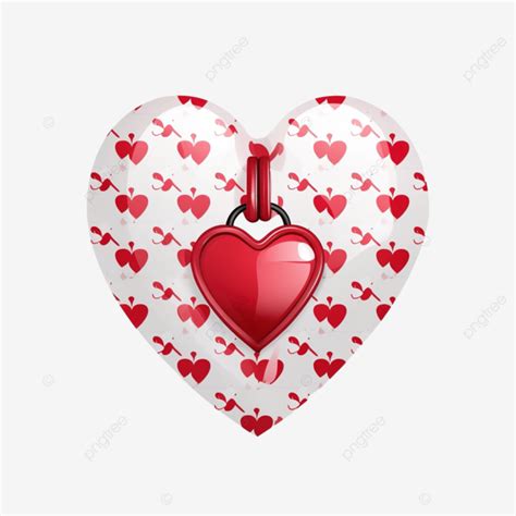 Valentines Day Label With Heart Shaped Padlock Love Quotes Love