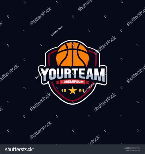 Illustration Vector Graphic Basketball Logo Logo Stock Vector (Royalty ...