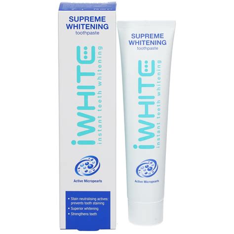 IWhite Supreme Whitening Dentifrice 75 Ml Redcare Pharmacie