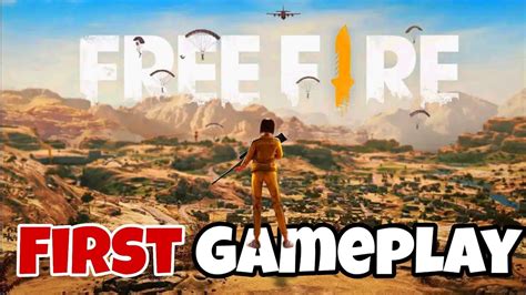 Garena Free Fire Kalahari My First Gameplay Youtube