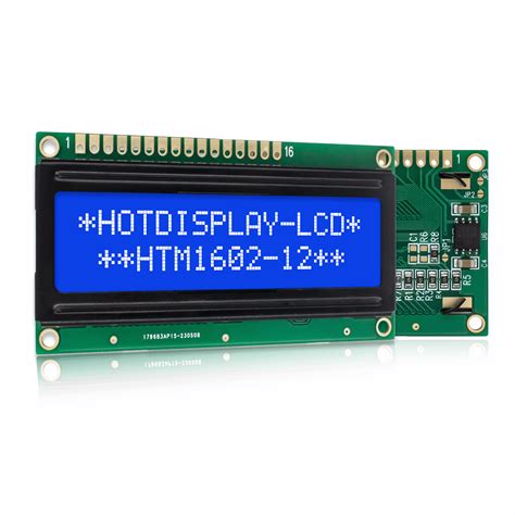 Hola 2x16 Character Arduino Lcd Display Stn Blue Display With White Backlight