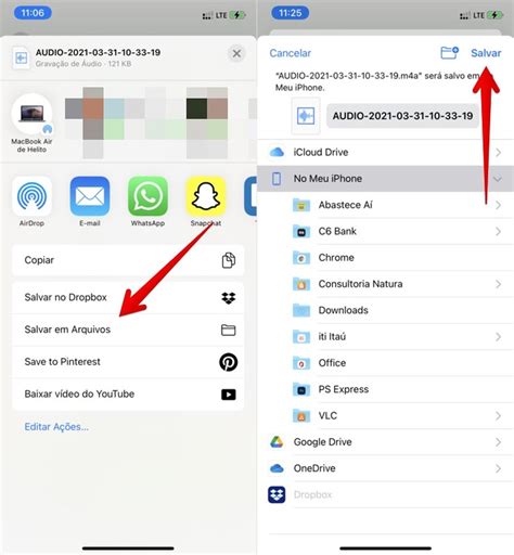 Como Salvar Um Audio