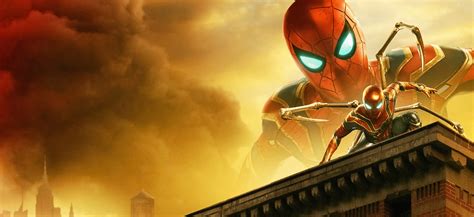 Spider Man Far From Home Wallpaper 4k Iron Spider Spiderman