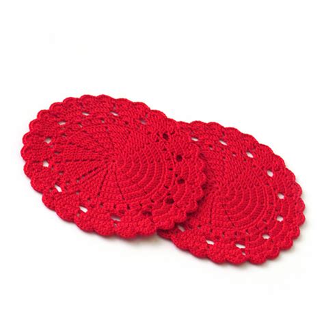 Ravelry Christmas Table Coasters Pattern By Elena Maksimova