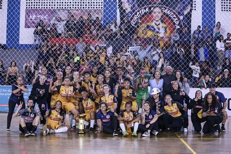 E C Tabo O Magnus Sub Bicampe O Metropolitano De Futsal Feminino