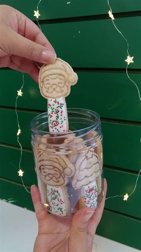 Biscoitos Decorados Natal Palitos Glaceados Elo