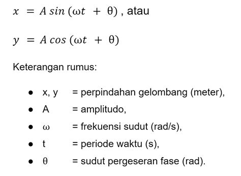 Amplitudo Pengertian Jenis Getaran Rumus Dan Contoh Soal