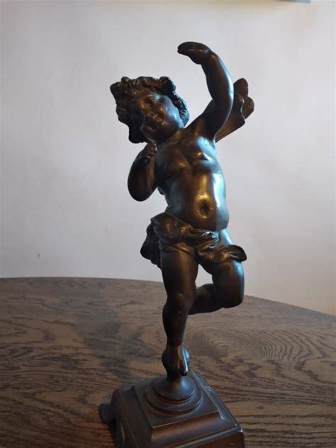 Sculpture Putto Cm Bronze Catawiki