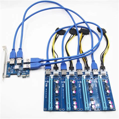 Placa M E Pci E X Slot Para Placa De Expans O Btc Minera