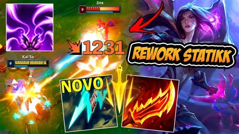 KAI SA TÁ IMORAL O REWORK DA STATIKK choque triplo LEAGUE OF