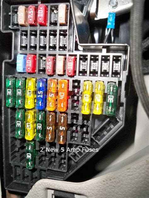 A Visual Guide to the Layout of the 2008 VW Passat Fuse Box Diagram
