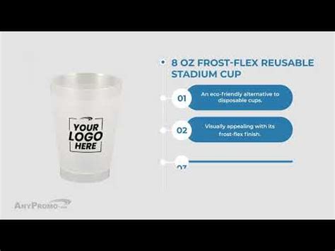 Promotional Oz Frost Flex Reusable Stadium Cup