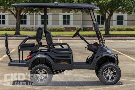 Black Advanced Ev Ckd S Golf Carts