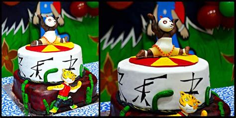 Kung Fu Panda Decorated Cake By Ms K Cupcakes CakesDecor