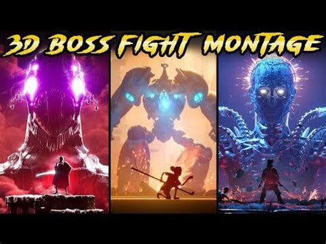 Top 100 Boss Fight 3D Montage (ft. Disasterpeace) : r/motiongraphics