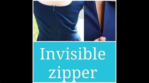 How To Attach Invisible Zipper In Suit Kurta Kurti Girls Top In