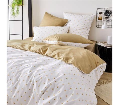 Housse De Couette X Cm Percale Coton Alex Marron Moka Housse De