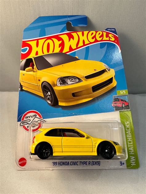 Hot Wheels Honda Civic Type R Ek Hw Hatchbacks Etsy