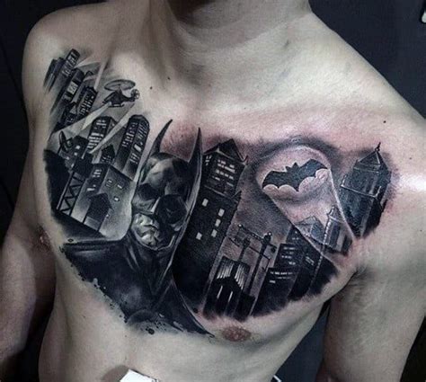 Heroic Batman Tattoos For Men Batman Tattoo Tattoos For Guys