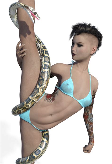 Nikki And A Snake By SwordsofHentai Hentai Foundry