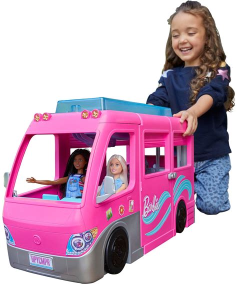 Questions and Answers: Barbie Dream Camper Vehicle Playset HCD46 - Best Buy