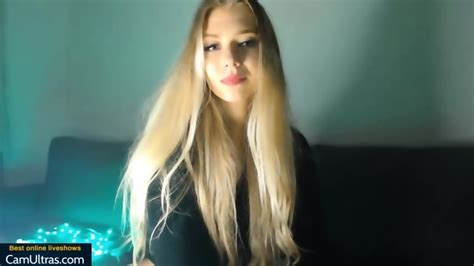 Hot Blonde Teen Sensual Pussy Play Alone