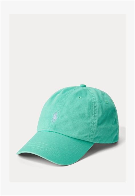 Polo Ralph Lauren Cotton Chino Ball Cap Cap Sunset Greenmint