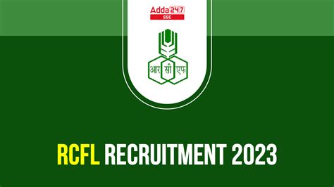 RCFL Recruitment 2023 Apply Online For 124 Management Trainee Posts