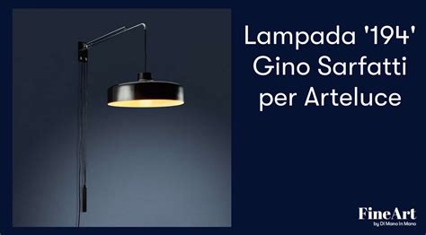 Lampada 194 Gino Sarfatti Per Arteluce FineArt By Di Mano In Mano