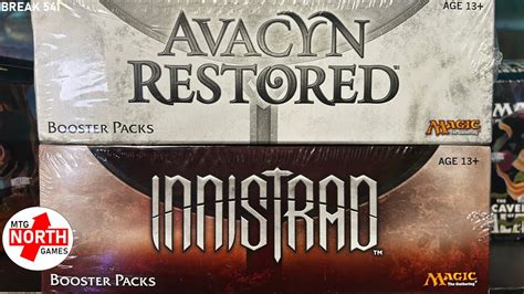 Mtg Sets With Great Art Original Innistrad Avacyn Restored Mtg Box