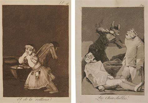 Bid Now Francisco De Goya Y Lucientes Spanish 1746 1828 Two