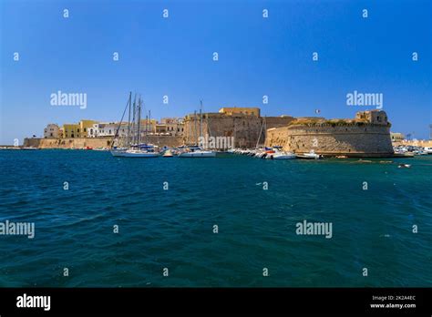 Old Town Gallipoli Lecce Apulia Italy Stock Photo Alamy