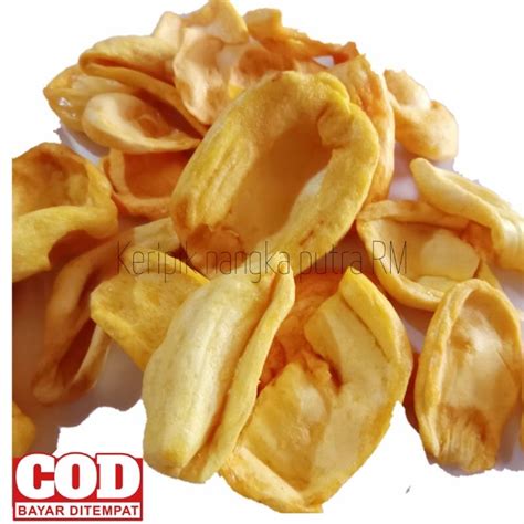 Jual Keripik Nangka Oven Manis Gurih Renyah Paket 250gr 500gr