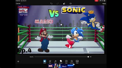 Sonic Vs Mario Fanmade Cartoon Beatbox Battles Episode 4 Youtube