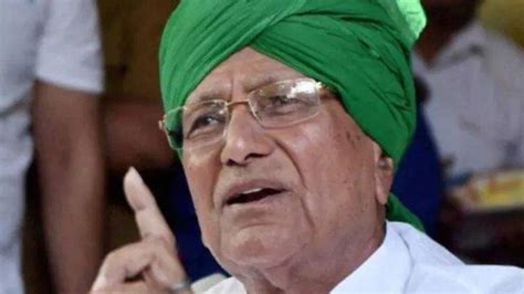 Former Haryana Cm Om Prakash Chautala Convicted In Corruption Case India Today