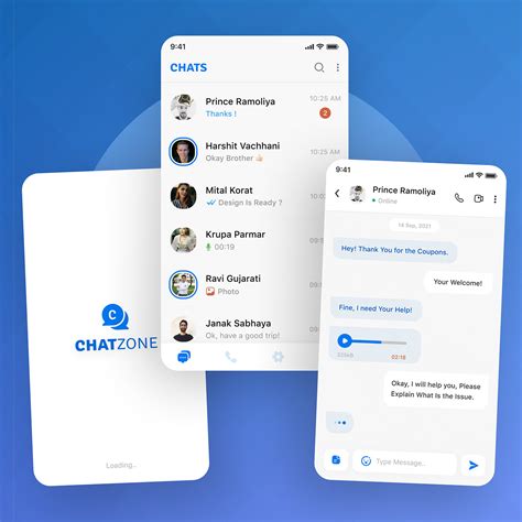 Chatzone App Part-2 UI on Behance