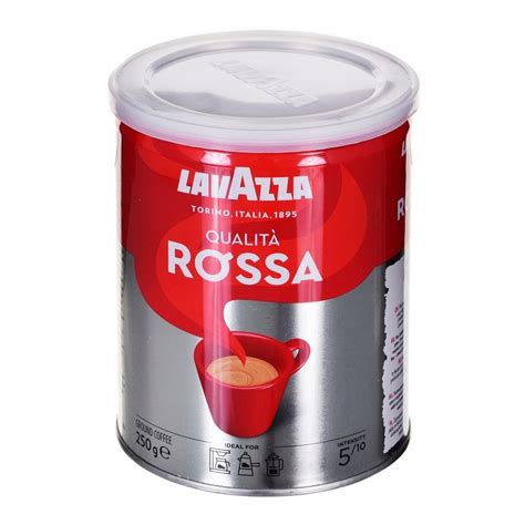 Lavazza 250g Qualita Rossa Kawa Mielona Puszka 11323456714