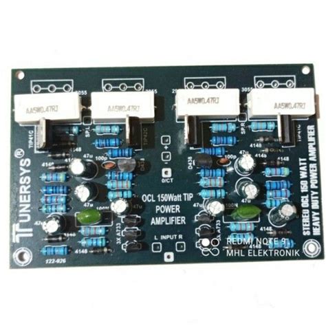 Kit Power Amplifier Ocl W Mono Stereo X W Lazada Indonesia