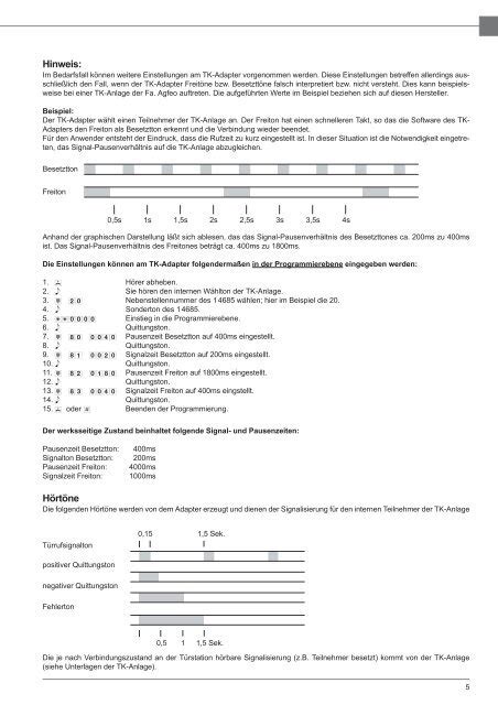 Zuordnung Einer Klingelta