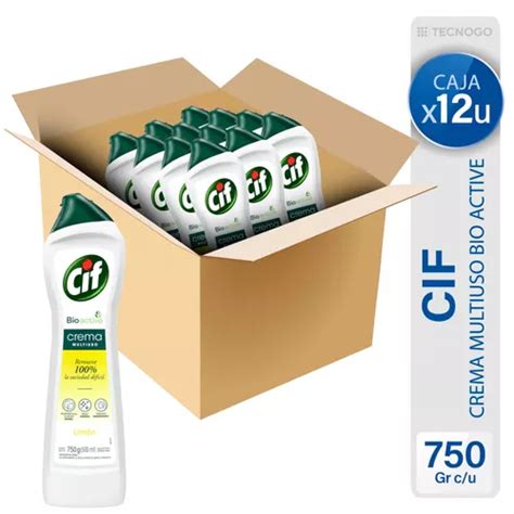 Cif Crema Bio Active Limpiador Multiuso Original Limon MercadoLibre